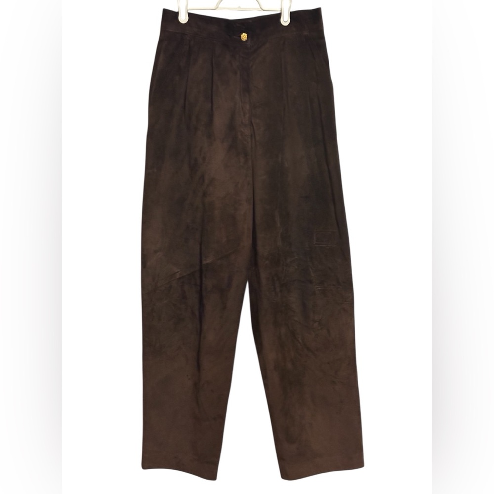 Vintage Danier Suede Brown Pants